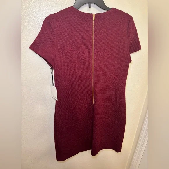 Calvin Klein Rich Red Mini Dress - Picture 3 of 6